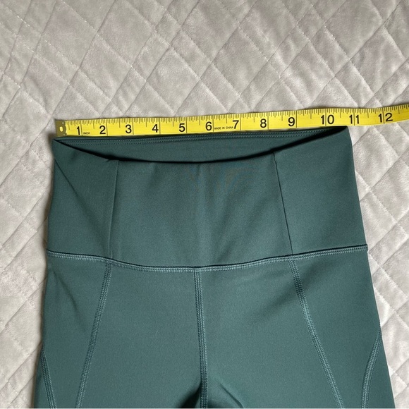Girlfriend Collective Jade Green Compressive High Rise Leggings Size XS - Picture 9 of 11